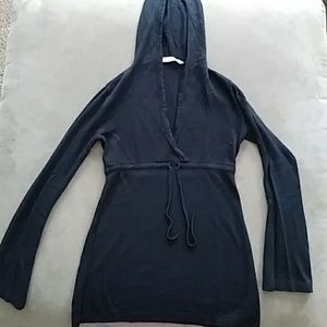 Black sweater hoodie
